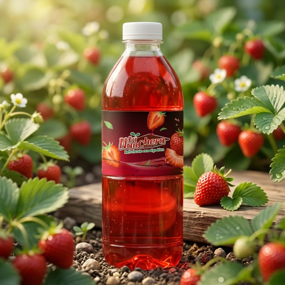 Botella de Fresa La Nanchera